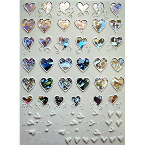 DREAM NAILS 3D SLIDER & FOIL 057